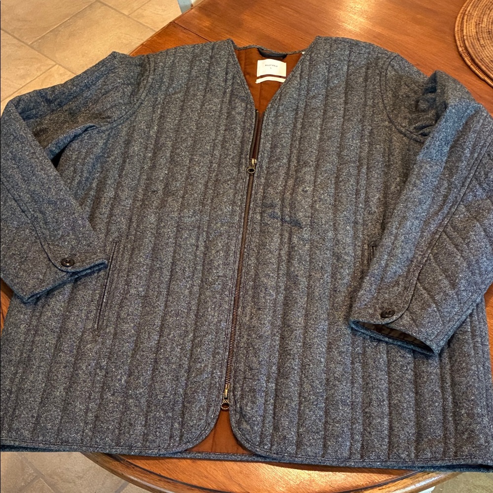 Billy Reid Ribbon Quilted Jacket